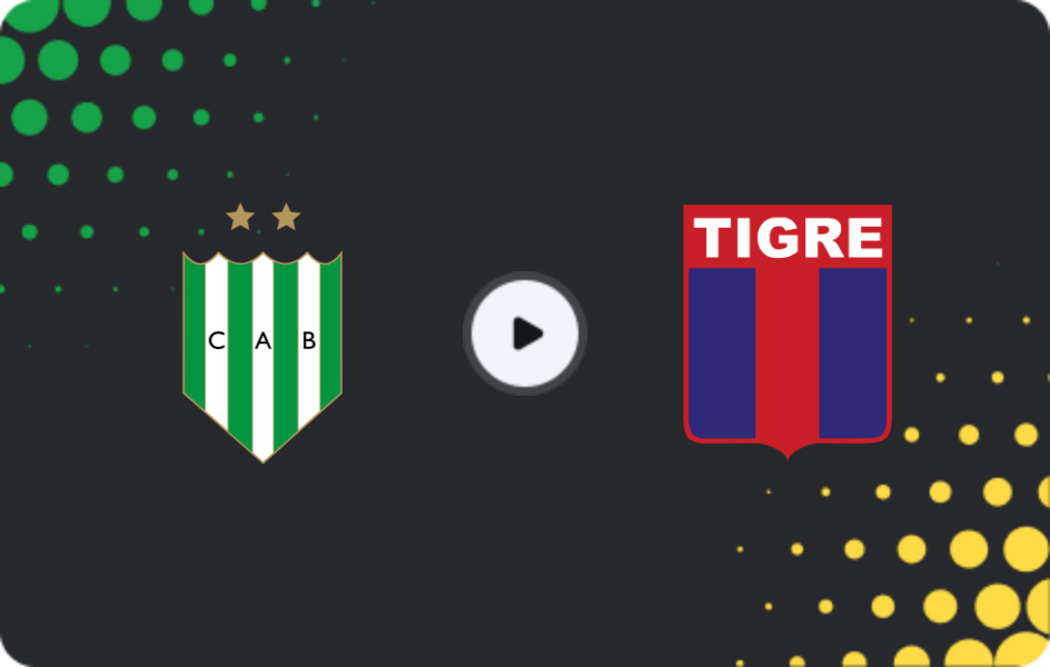 Where to watch Banfield — Tigre, Liga Profesional, 21.03.2026