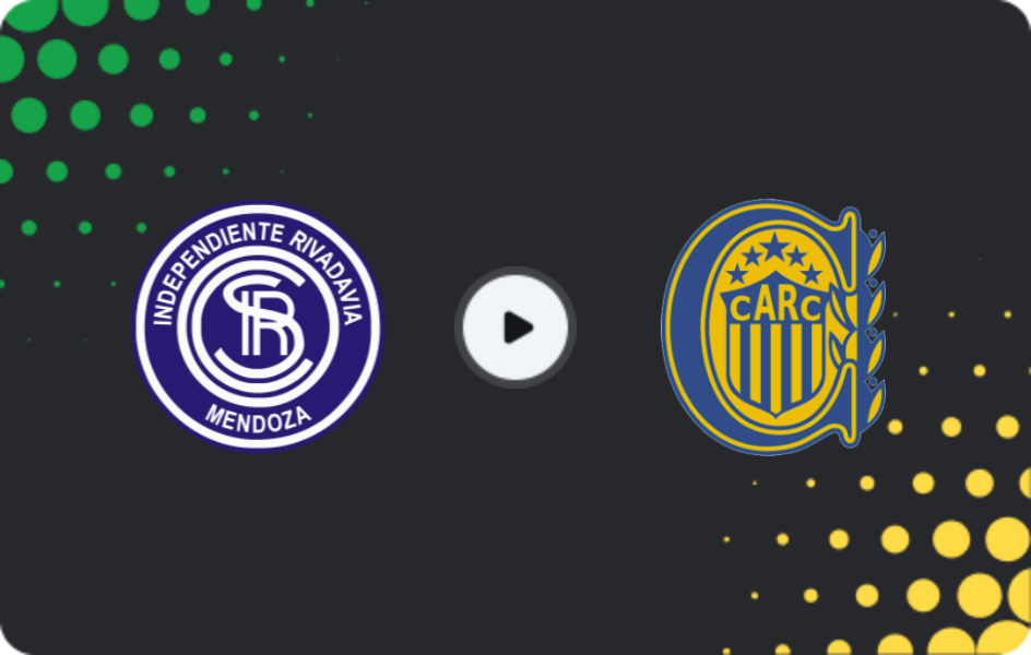 Where to watch Independiente Rivadavia — Rosario Central, Liga Profesional, 23.03.2026