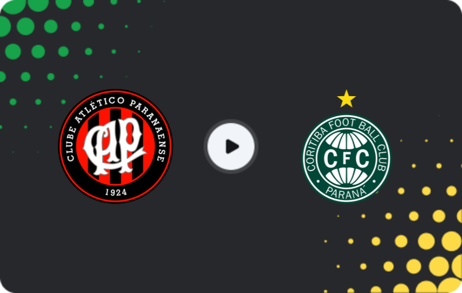Where to watch Atletico Paranaense — Coritiba, Serie A, 22.03.2026