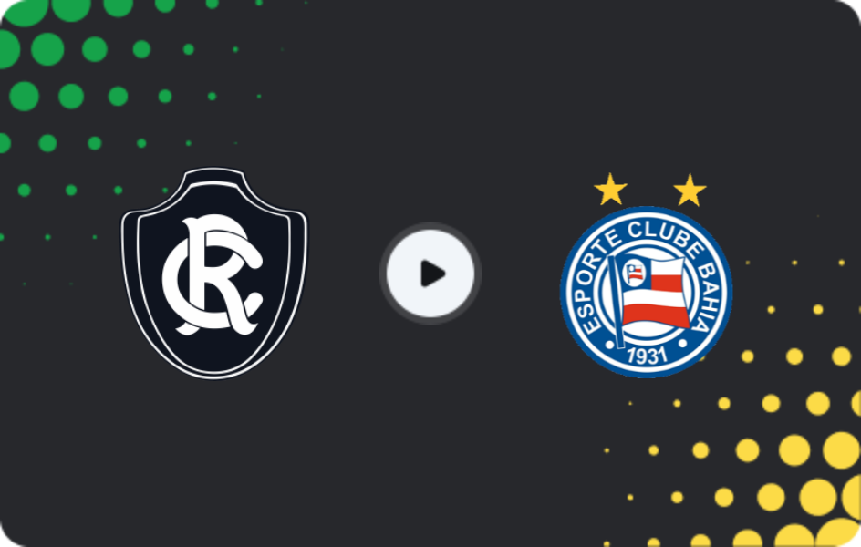 Where to watch Remo — Bahia, Serie A, 22.03.2026