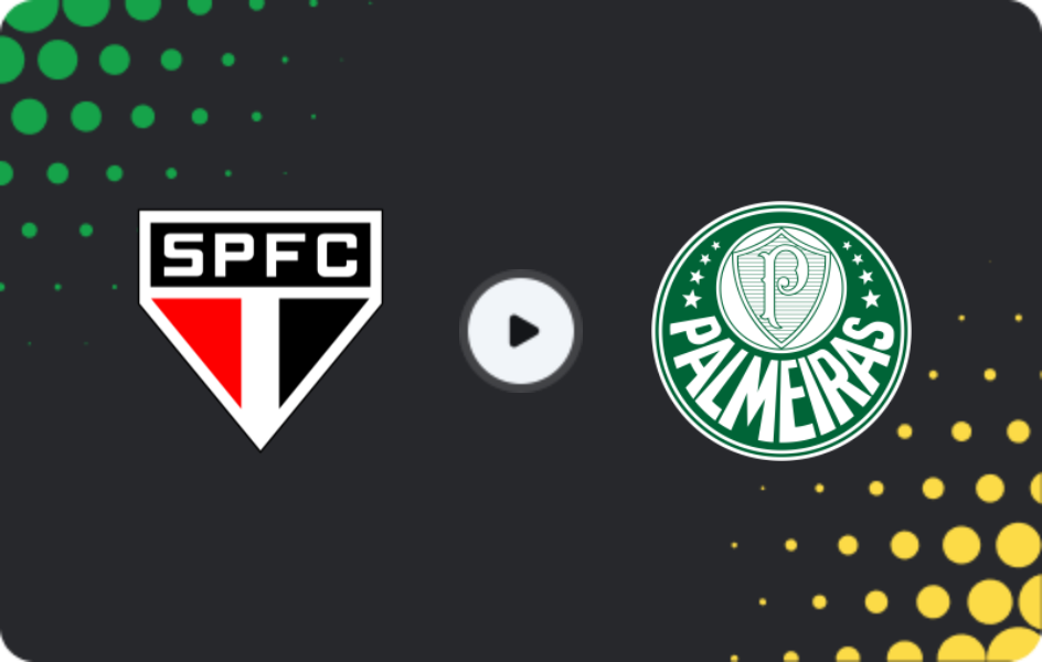 Where to watch Sao Paulo — Palmeiras, Serie A, 22.03.2026