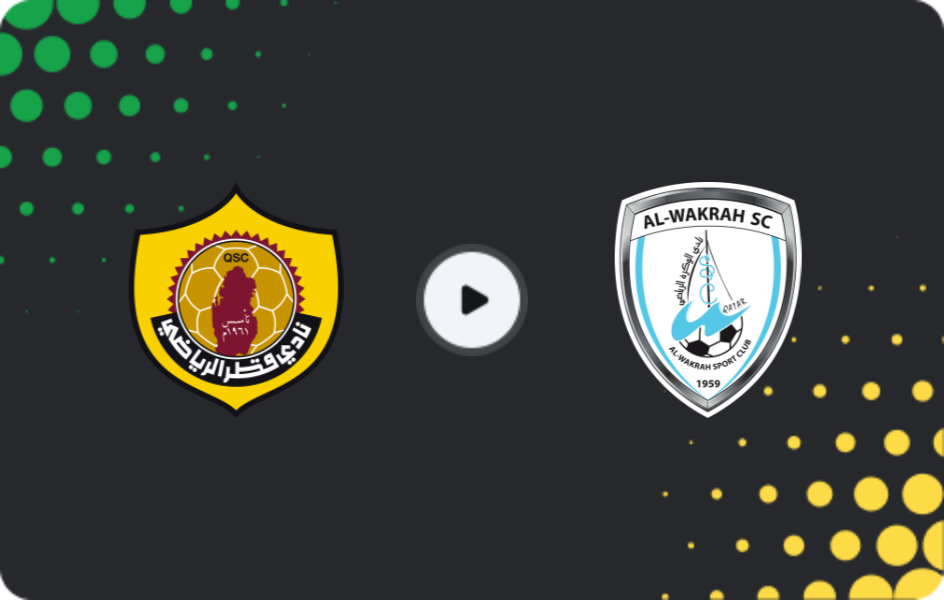 Where to watch Qatar SC — Al Wakrah, Stars League, 03.04.2026