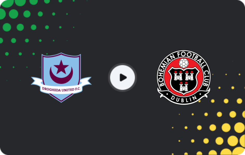 Where to watch Drogheda United — Bohemian, Premier Division, 03.04.2026