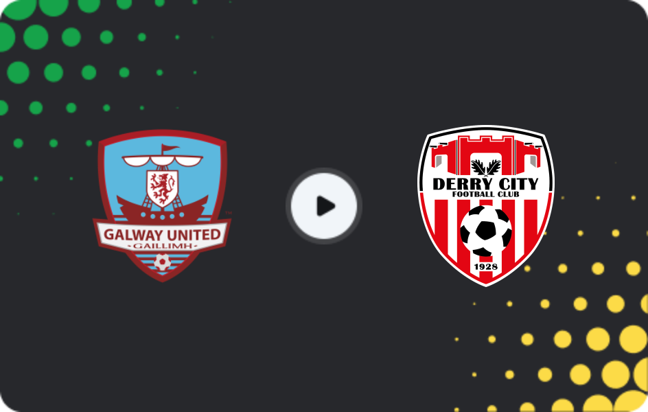Where to watch Galway United — Derry City, Premier Division, 03.04.2026