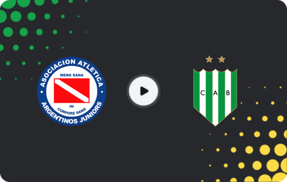 Where to watch Argentinos JRS — Banfield, Liga Profesional, 05.04.2026