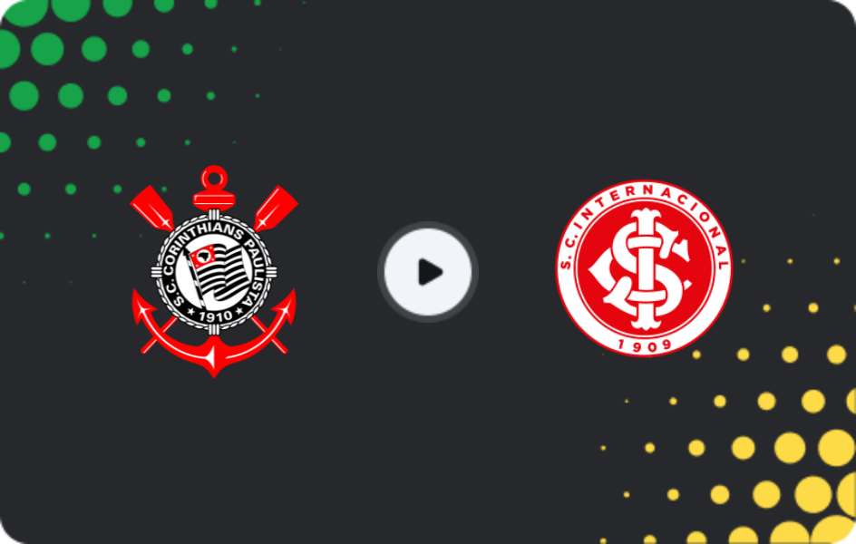 Where to watch Corinthians — Internacional, Serie A, 05.04.2026
