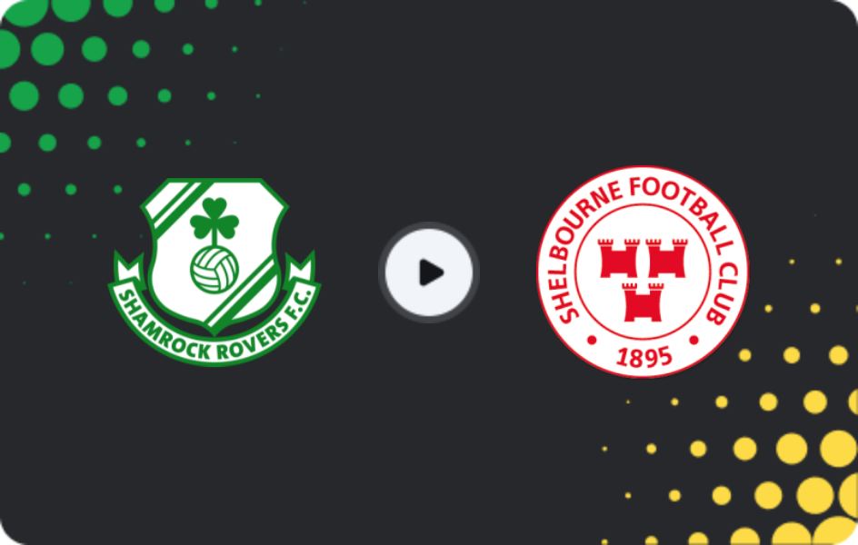 Where to watch Shamrock Rovers — Shelbourne, Premier Division, 06.04.2026