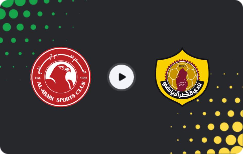 Where to watch Al-Arabi — Qatar SC, Stars League, 10.04.2026