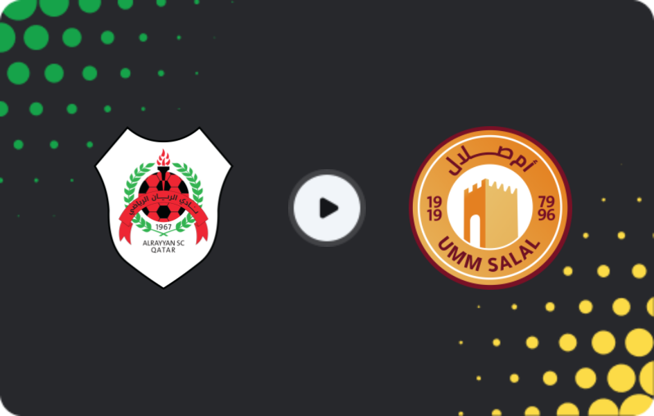 Where to watch Al-Rayyan — UMM Salal, Stars League, 10.04.2026