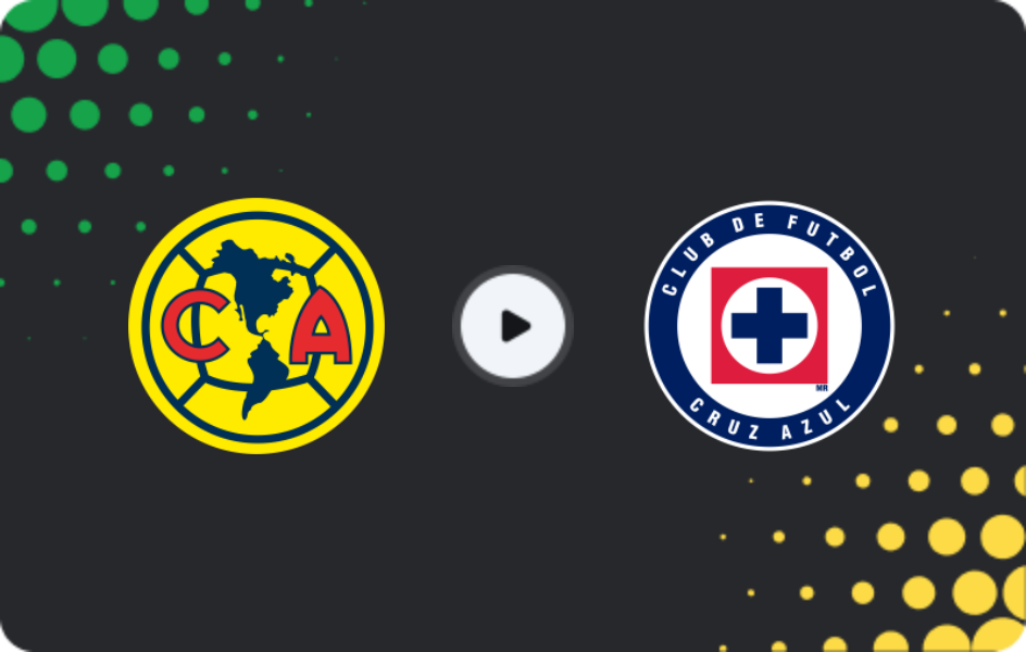 Where to watch Club America — Cruz Azul, Liga MX, 12.04.2026