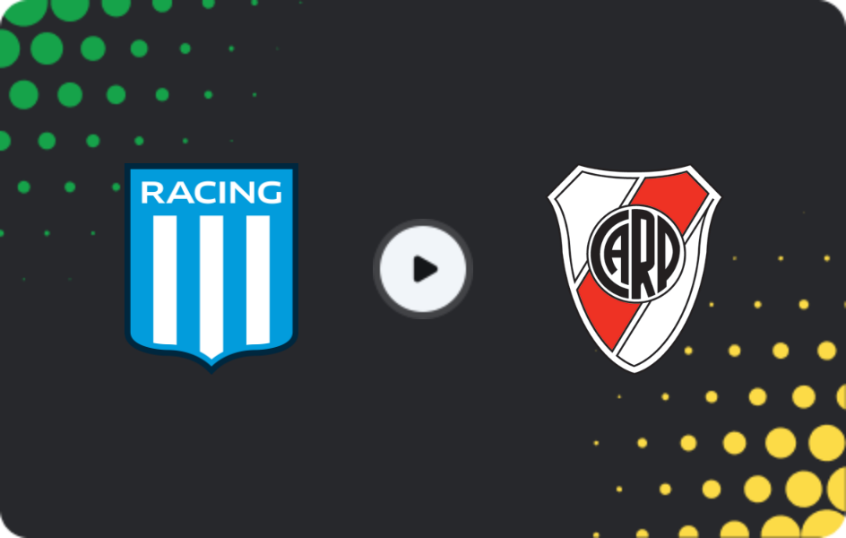 Where to watch Racing Club — River Plate, Liga Profesional, 12.04.2026