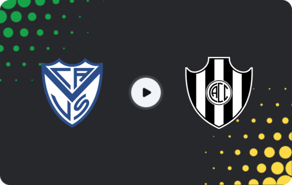 Where to watch Velez Sarsfield — Central Cordoba de Santiago, Liga Profesional, 12.04.2026