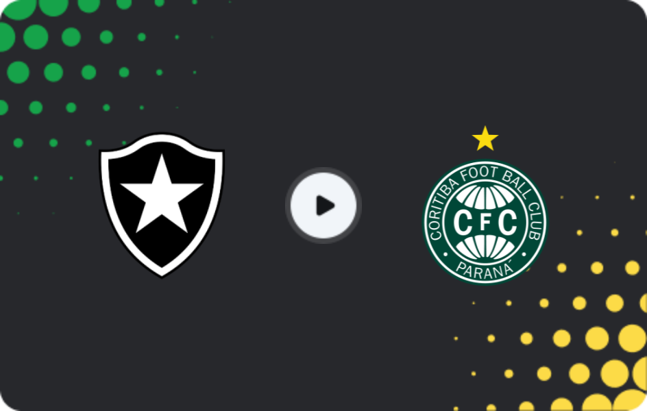 Where to watch Botafogo — Coritiba, Serie A, 12.04.2026