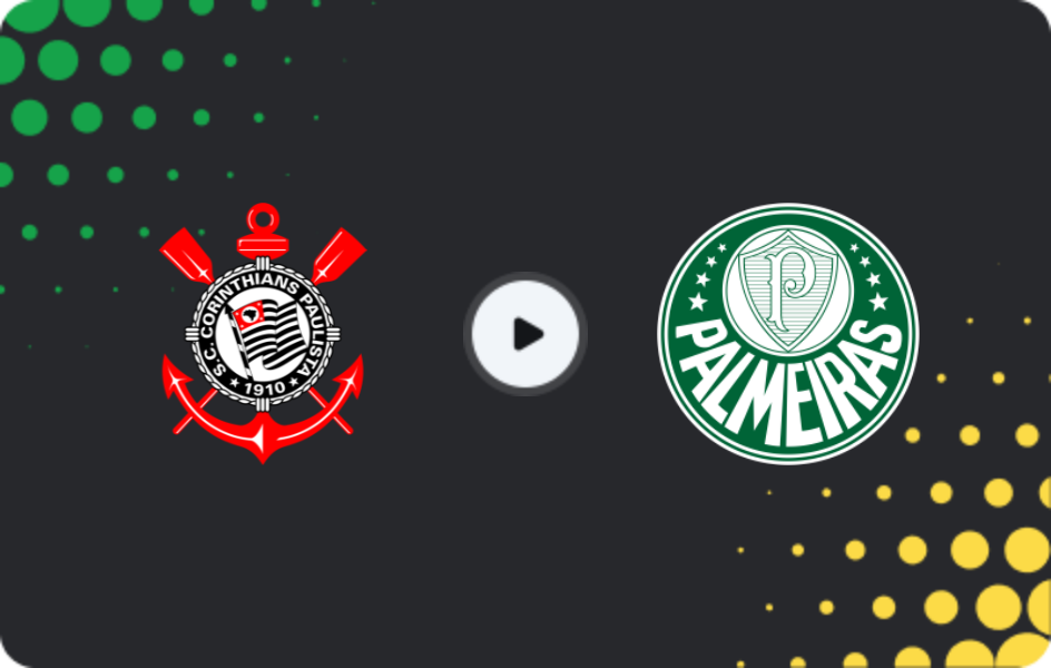 Where to watch Corinthians — Palmeiras, Serie A, 12.04.2026
