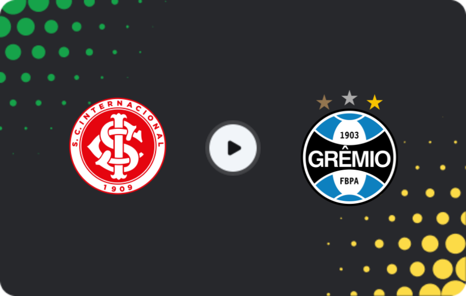 Where to watch Internacional — Gremio, Serie A, 12.04.2026
