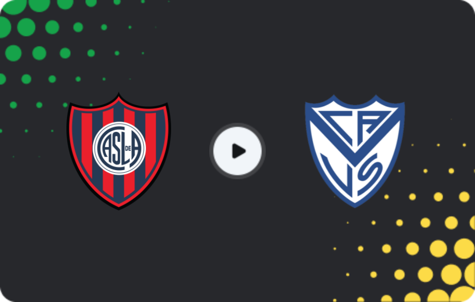 Where to watch San Lorenzo — Velez Sarsfield, Liga Profesional, 19.04.2026