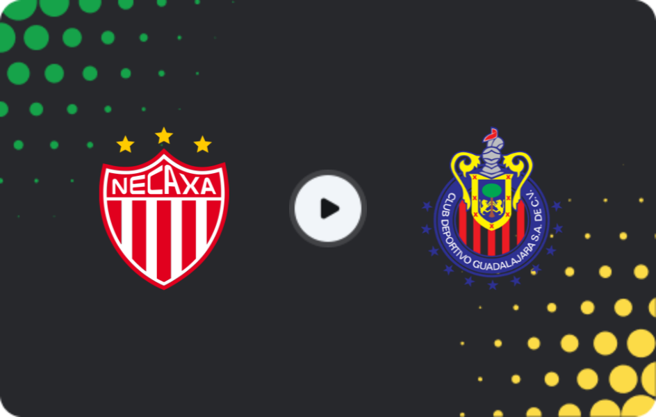 Where to watch Necaxa — Guadalajara, Liga MX, 23.04.2026