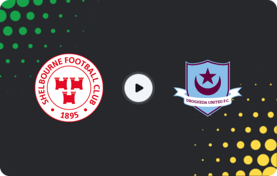 Where to watch Shelbourne — Drogheda United, Premier Division, 24.04.2026