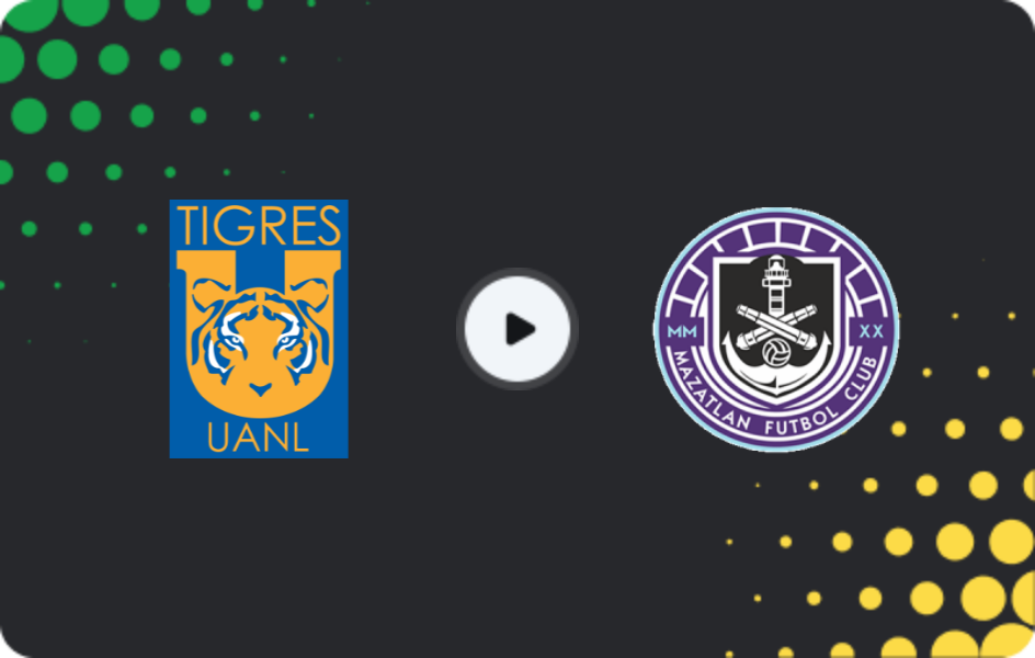 Where to watch Tigres UANL — Mazatlán, Liga MX, 26.04.2026