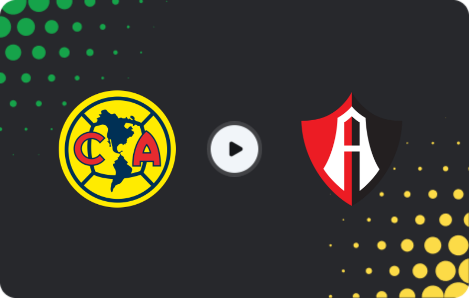 Where to watch Club America — Atlas, Liga MX, 26.04.2026