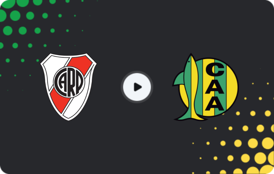 Where to watch River Plate — Aldosivi, Liga Profesional, 26.04.2026
