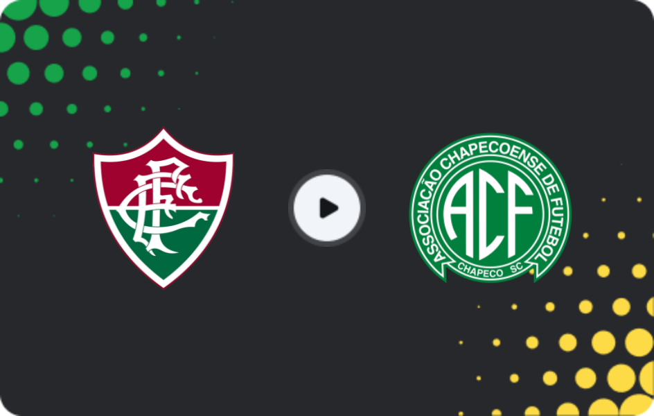 Where to watch Fluminense — Chapecoense, Serie A, 26.04.2026