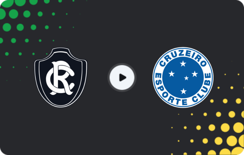 Where to watch Remo — Cruzeiro, Serie A, 26.04.2026