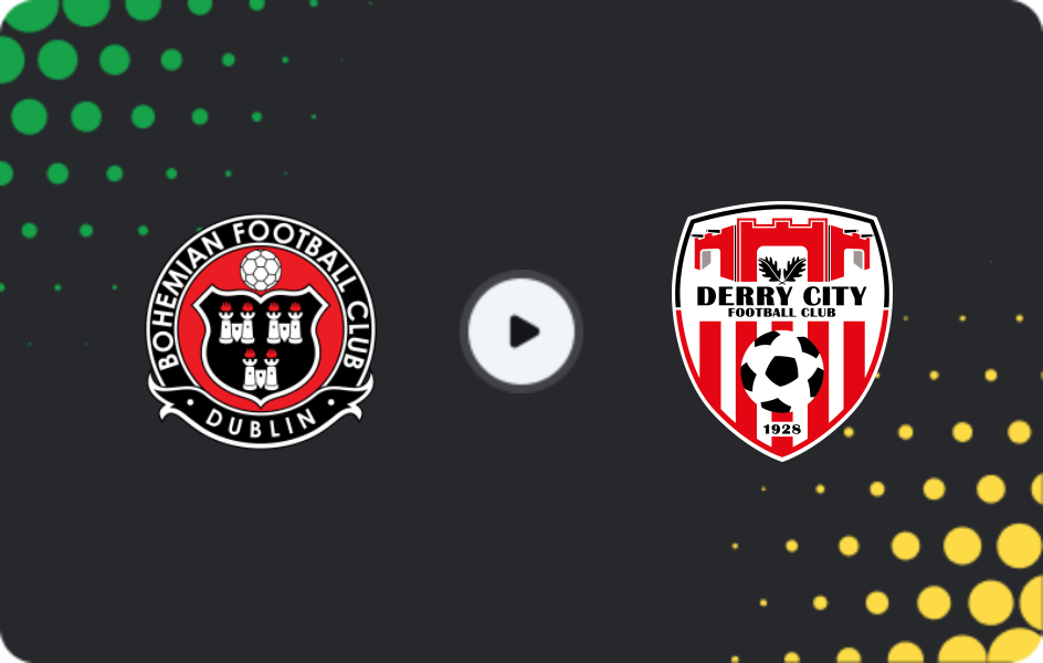Where to watch Bohemian — Derry City, Premier Division, 01.05.2026