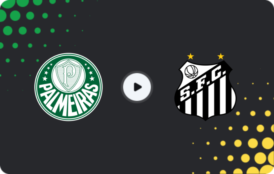 Where to watch Palmeiras — Santos, Serie A, 03.05.2026