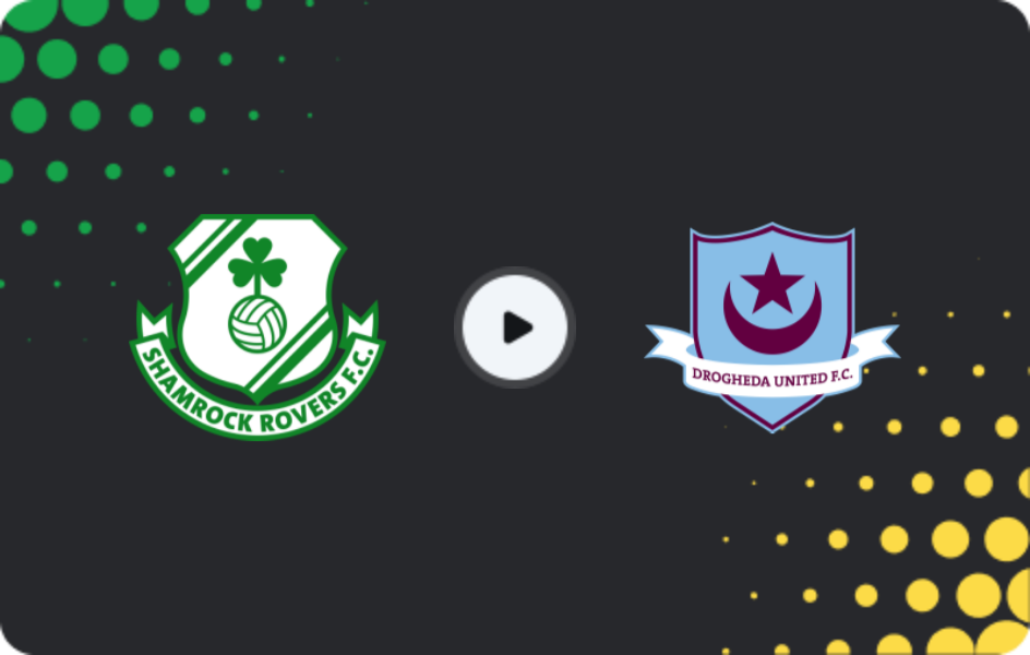 Where to watch Shamrock Rovers — Drogheda United, Premier Division, 04.05.2026