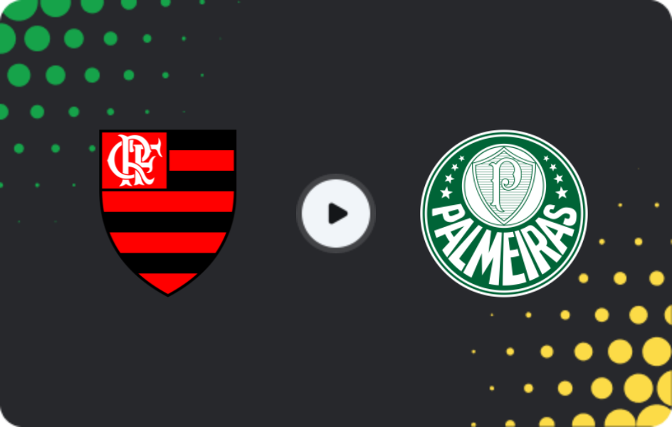 Where to watch Flamengo — Palmeiras, Serie A, 24.05.2026