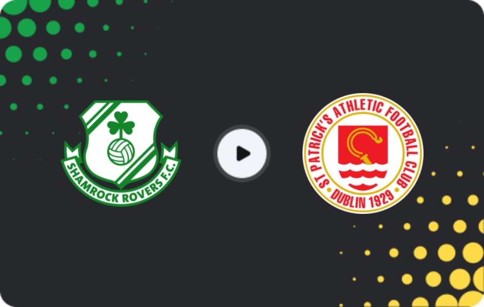 Where to watch Shamrock Rovers — St Patrick's Athletic, Premier Division, 29.05.2026