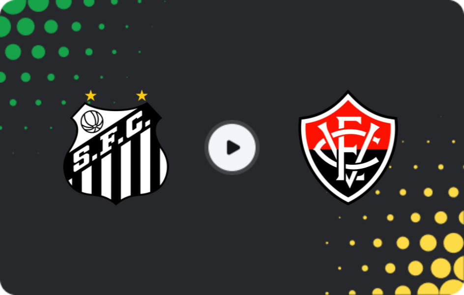 Where to watch Santos — Vitoria, Serie A, 31.05.2026