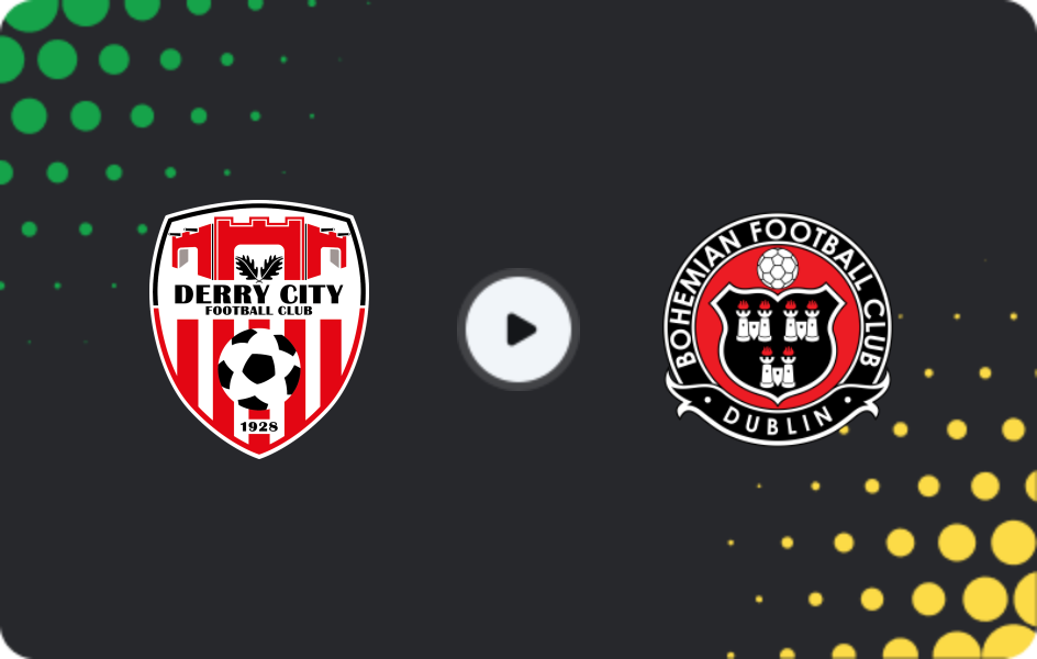 Where to watch Derry City — Bohemian, Premier Division, 12.06.2026