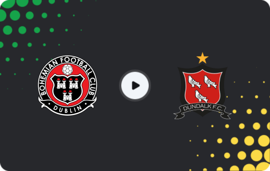 Where to watch Bohemian — Dundalk, Premier Division, 19.06.2026