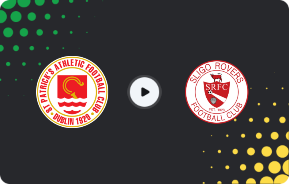 Where to watch St Patrick's Athletic — Sligo Rovers, Premier Division, 19.06.2026