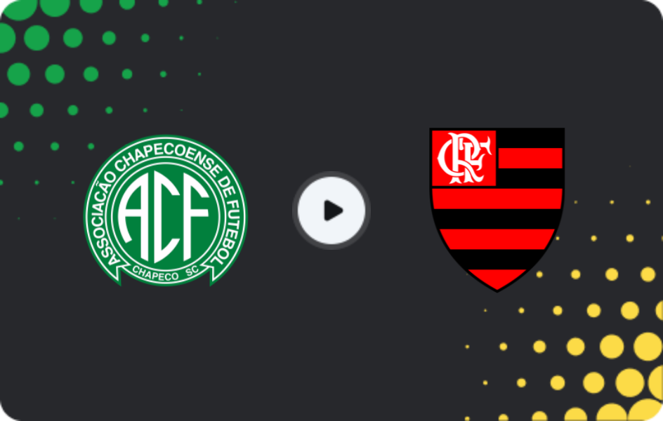 Where to watch Chapecoense — Flamengo, Serie A, 22.07.2026