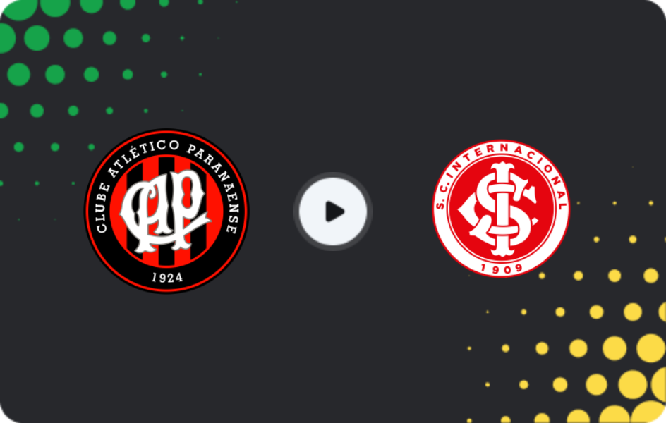 Where to watch Atletico Paranaense — Internacional, Serie A, 26.07.2026