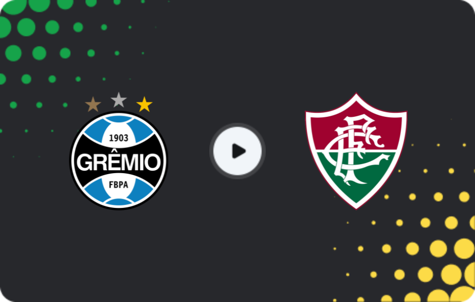 Where to watch Gremio — Fluminense, Serie A, 26.07.2026