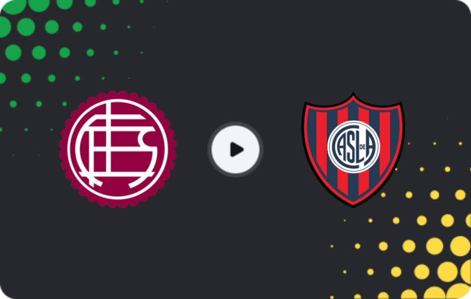 Where to watch Lanus — San Lorenzo, Liga Profesional, 26.07.2026