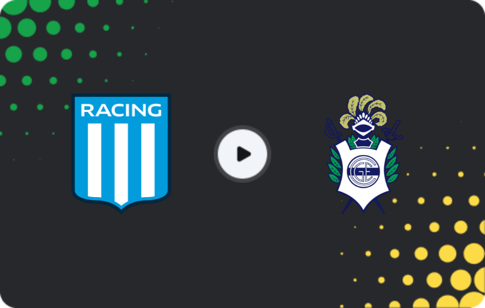 Where to watch Racing Club — Gimnasia, Liga Profesional, 26.07.2026