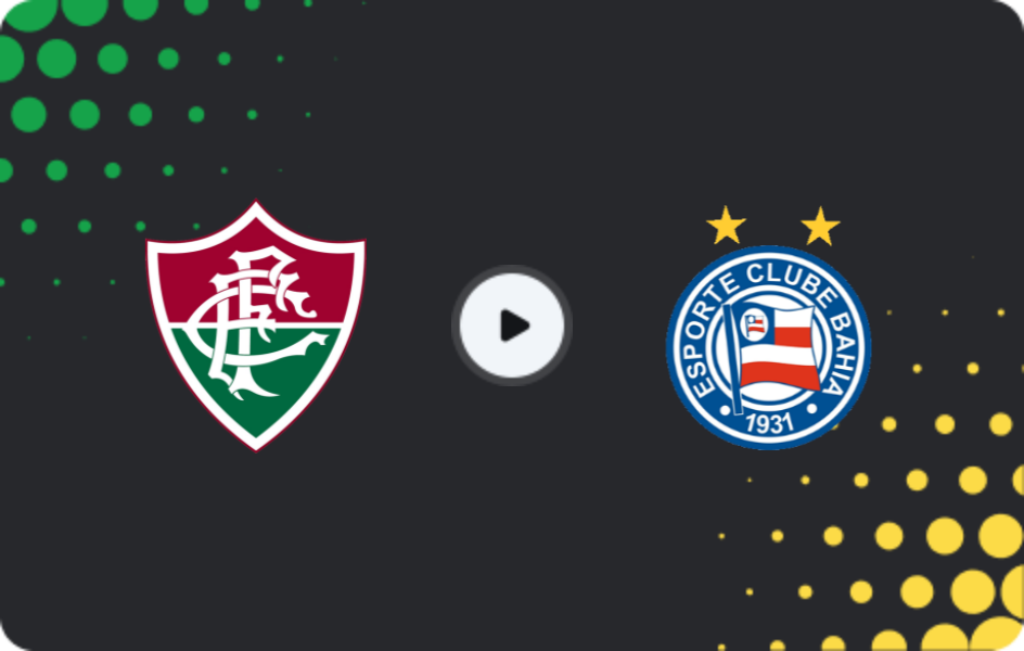 Where to watch Fluminense — Bahia, Serie A, 29.07.2026