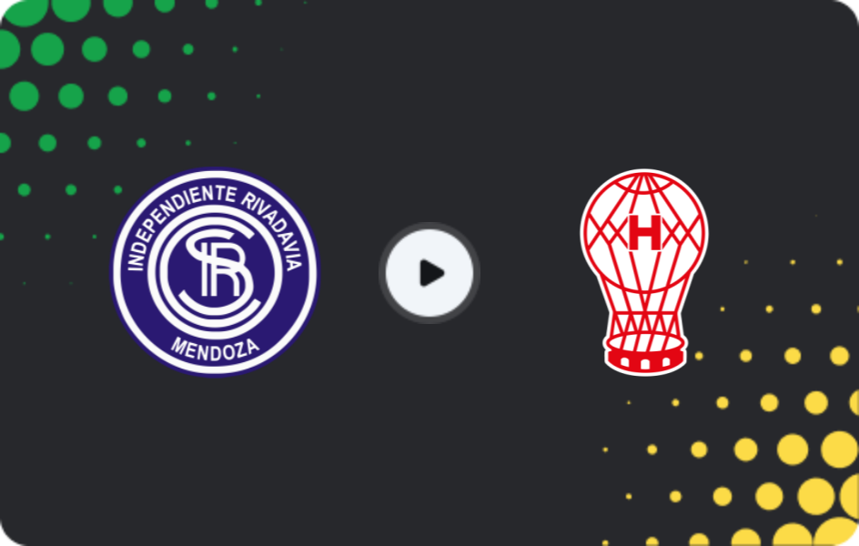 Where to watch Independiente Rivadavia — Huracan, Liga Profesional, 29.07.2026
