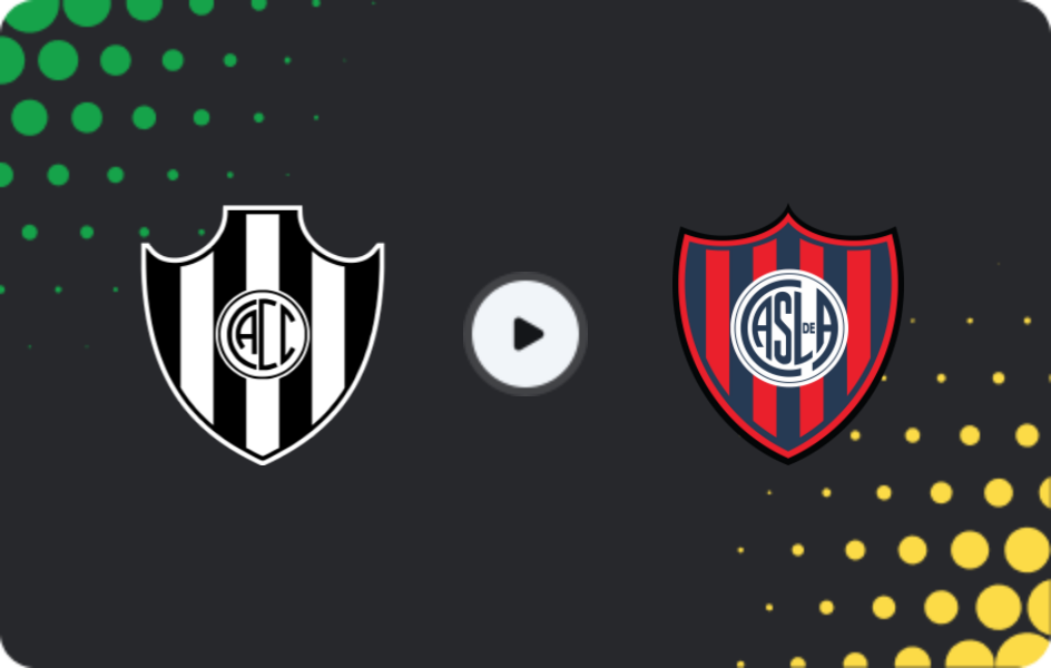 Where to watch Central Cordoba de Santiago — San Lorenzo, Liga Profesional, 02.08.2026