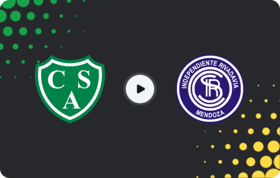 Where to watch Atletico Sarmiento — Independiente Rivadavia, Liga Profesional, 02.08.2026