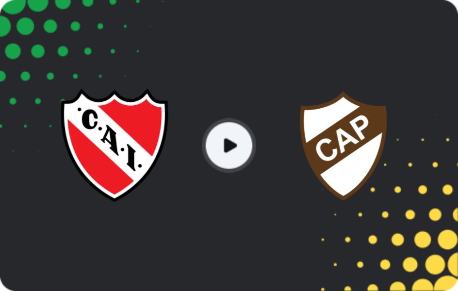 Where to watch Independiente — Platense, Liga Profesional, 09.08.2026