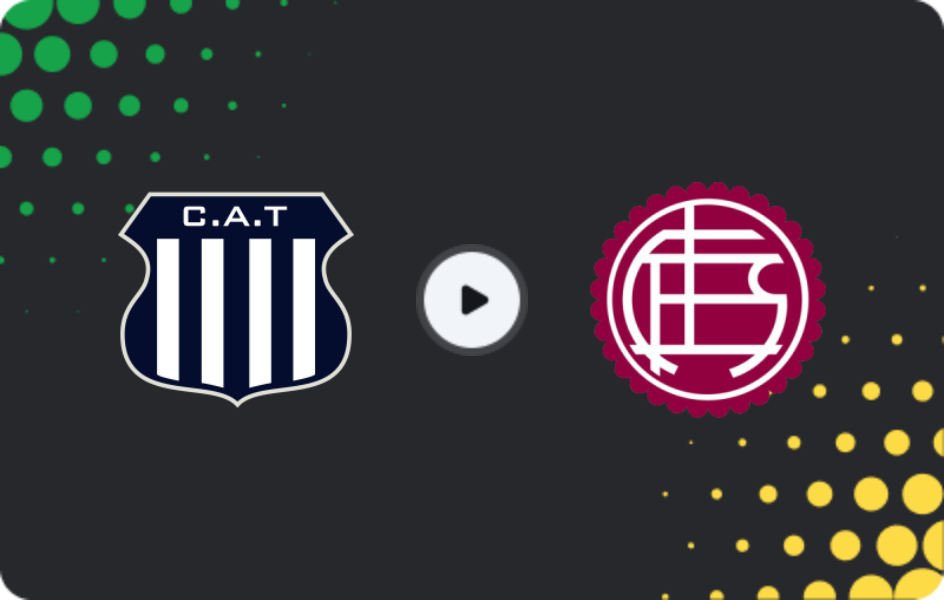 Where to watch Talleres Cordoba — Lanus, Liga Profesional, 09.08.2026