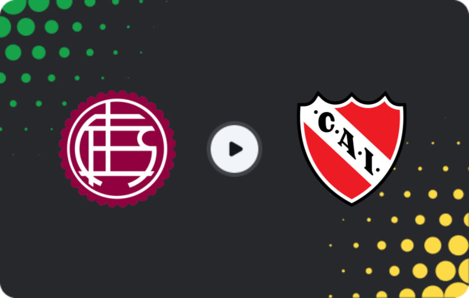 Where to watch Lanus — Independiente, Liga Profesional, 16.08.2026