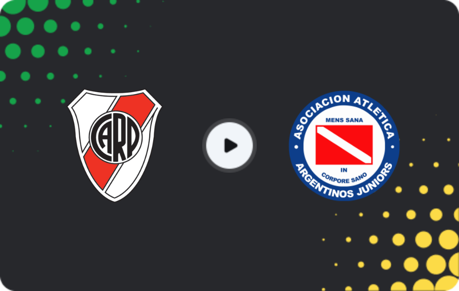 Where to watch River Plate — Argentinos JRS, Liga Profesional, 16.08.2026