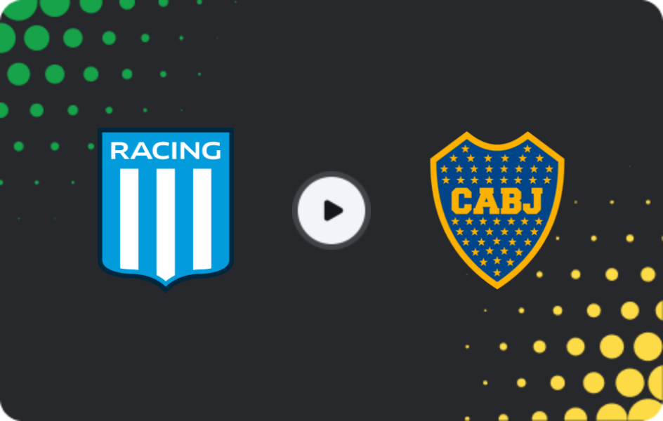 Where to watch Racing Club — Boca Juniors, Liga Profesional, 23.08.2026